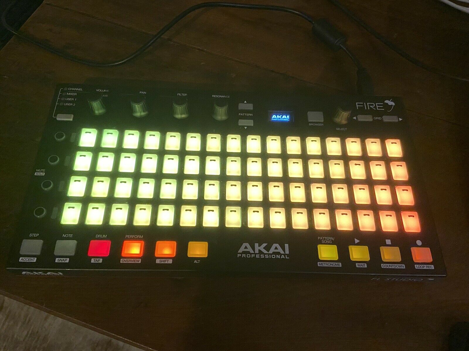 Akai Professional Fire USB Midi Pad Controller - Fresh Stock Dated December 2025