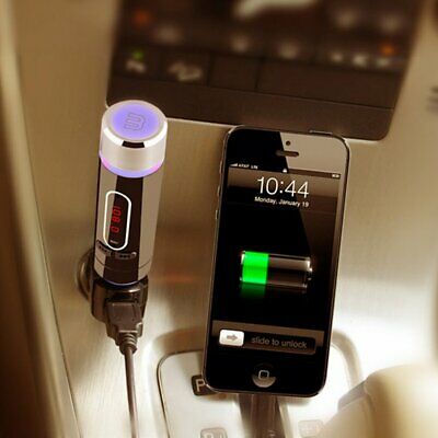 Wholesale Car Bluetooth FM Transmitter USB Charger w/ Remote Control Hands WF - Fresh Stock Dated December 2025