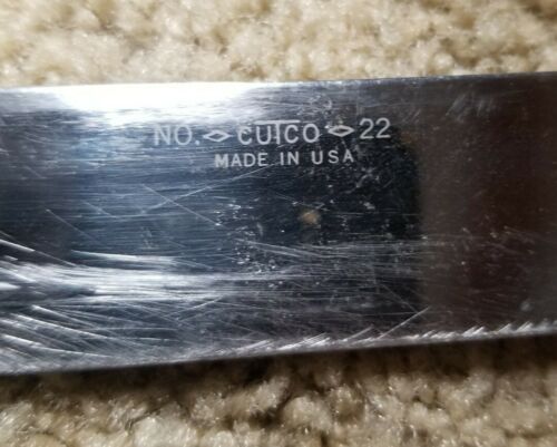 Cutco No. 22 Knife Brown Handle USA Vintage Antique - Fresh Stock Dated January 2026