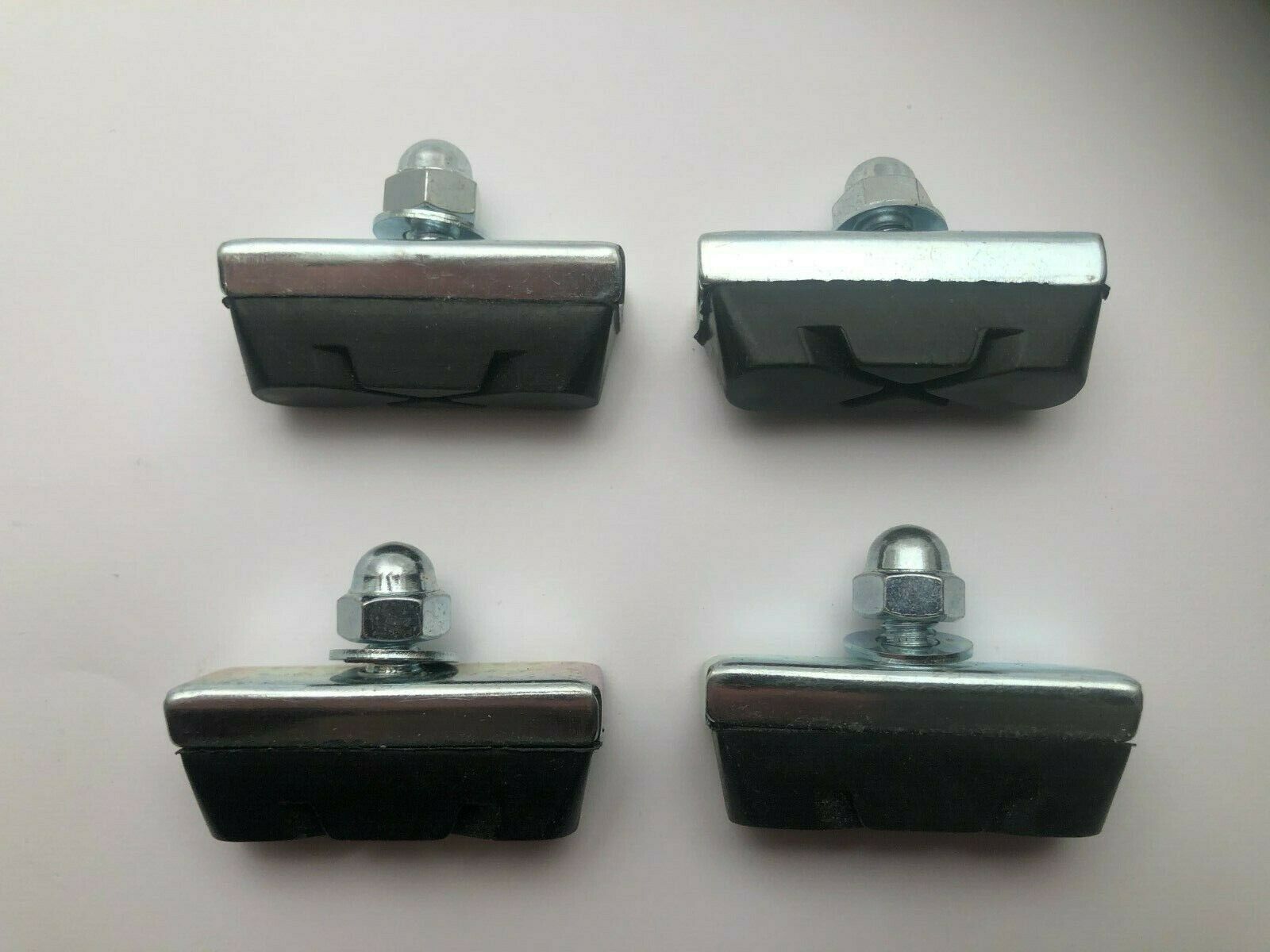 ROAD BRAKE PADS 2 PAIRS VINTAGE SIDE PULL CENTER PULL DIA-COMPE WEINMANN - Fresh Stock Dated December 2025