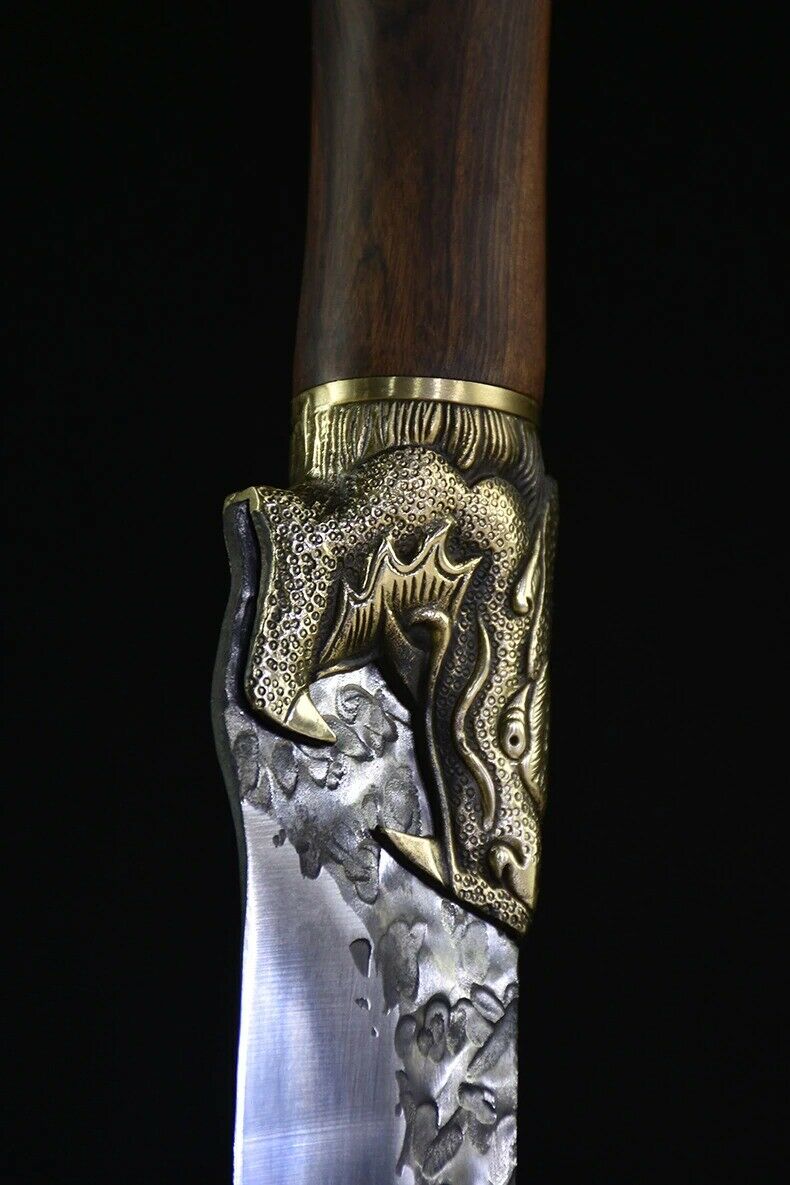 7 inch Handmade Chef Knife Fixed Blade Meat Knives Chinese Cleaver Cooking Tools - Fresh Stock Dated January 2026