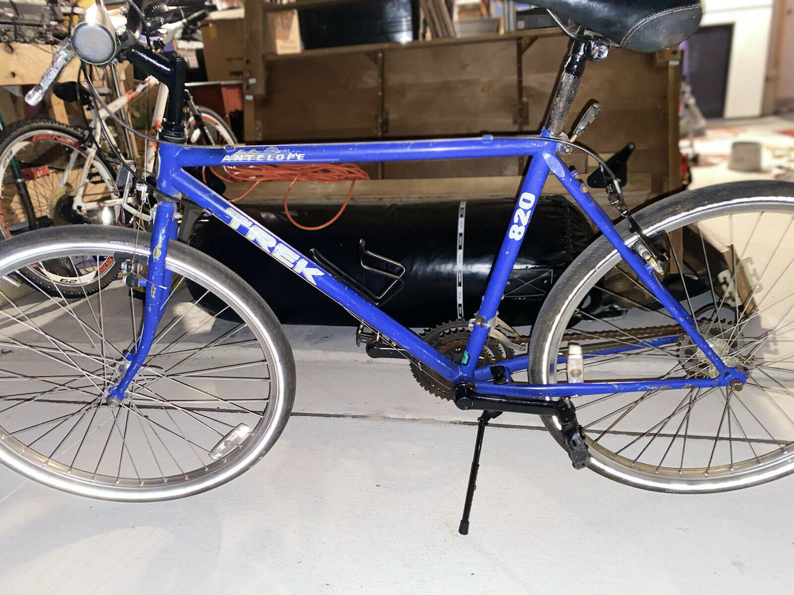 90’s Vintage TREK Antelope 820 Steel Gravel Project 18