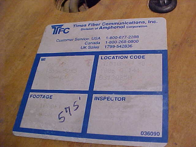 905'  TAN, Times, RG-59 QUAD Shield 75 Ohm Coaxial Headend Cable **Cheap** - Fresh Stock Dated December 2025