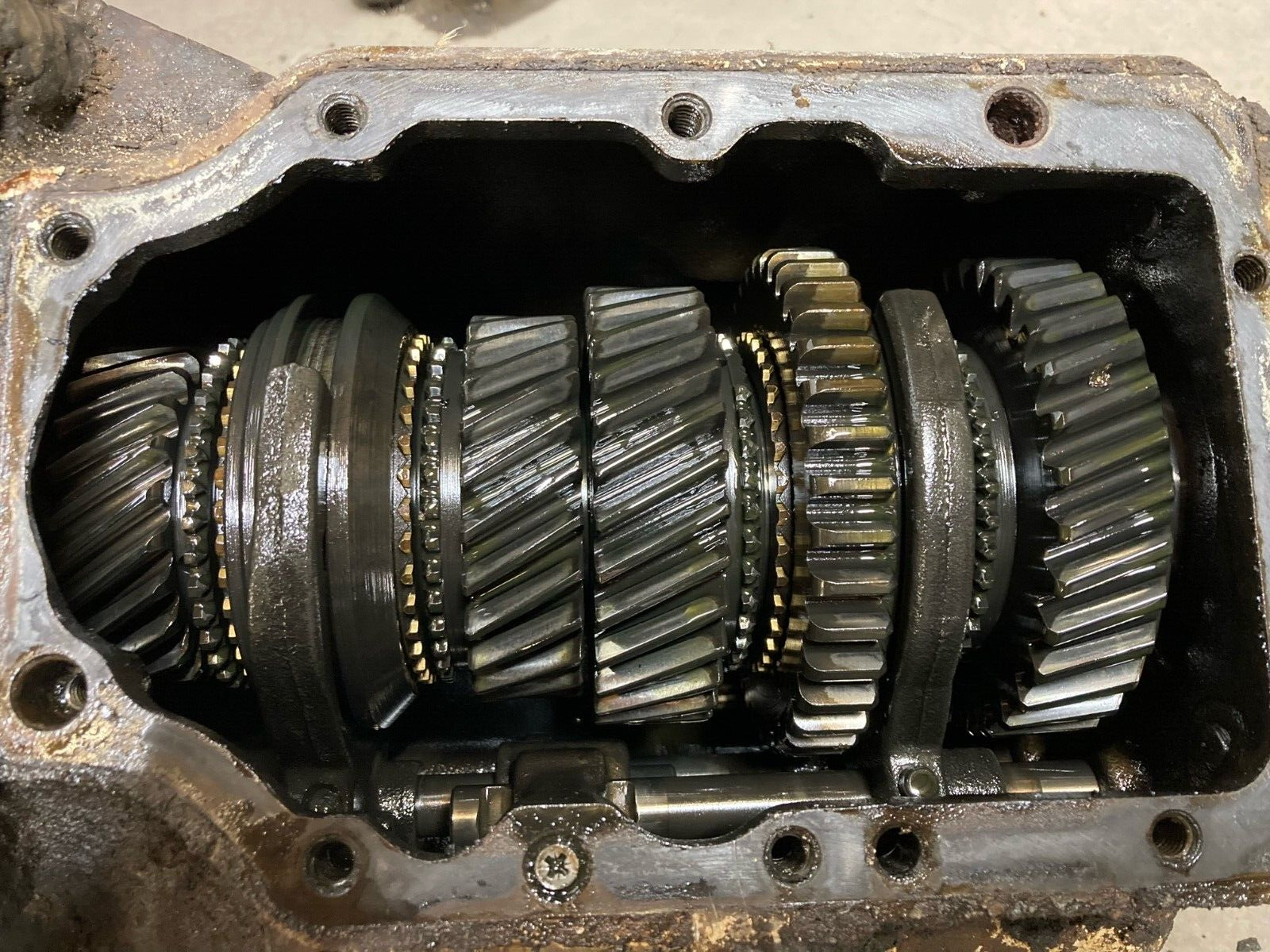 1968 Mustang Cougar Toploader 4 Speed Manual Transmission C8AR-7006-D (RUG E 2) - Fresh Stock Dated December 2025