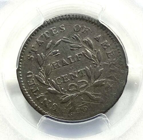 1794 1/2c Normal Head PCGS VF 30 Very Fine Liberty Cap Half Cent Coin RARE Earl - Fresh Stock Dated December 2025