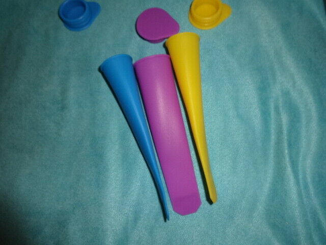 3 Silicone Push Up Frozen Stick Ice Cream Pop Yogurt popsicle Maker mold-US sale - Fresh Stock Dated February 2026