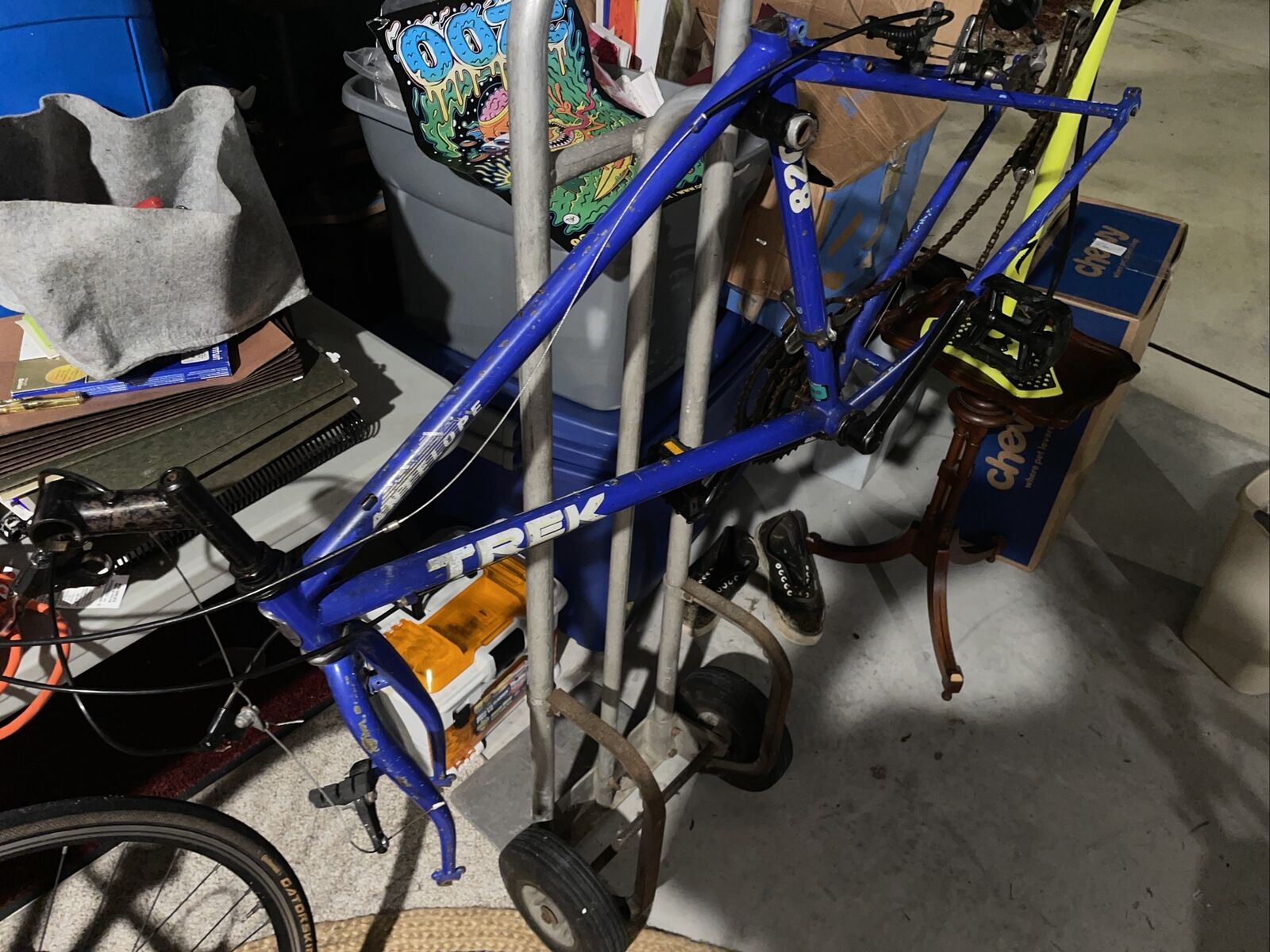 90’s Vintage TREK Antelope 820 Steel Gravel Project 18