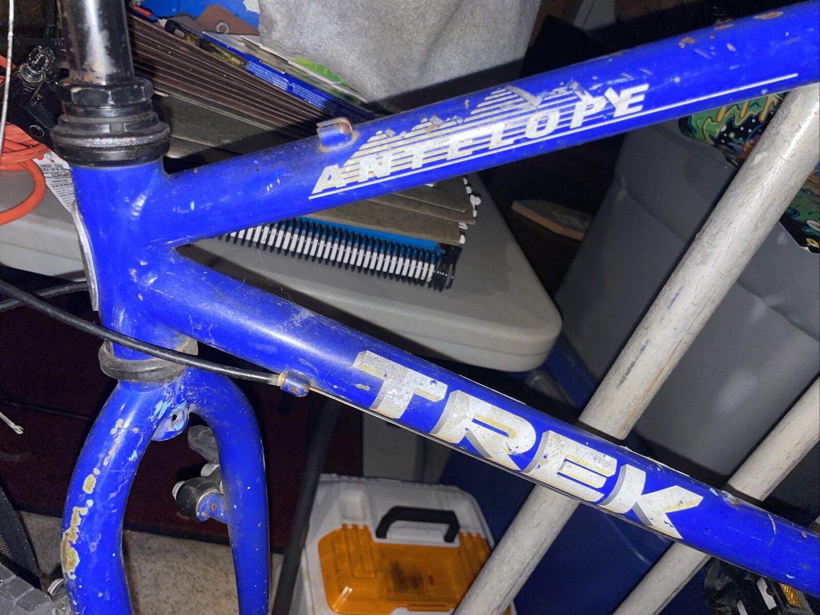 90’s Vintage TREK Antelope 820 Steel Gravel Project 18