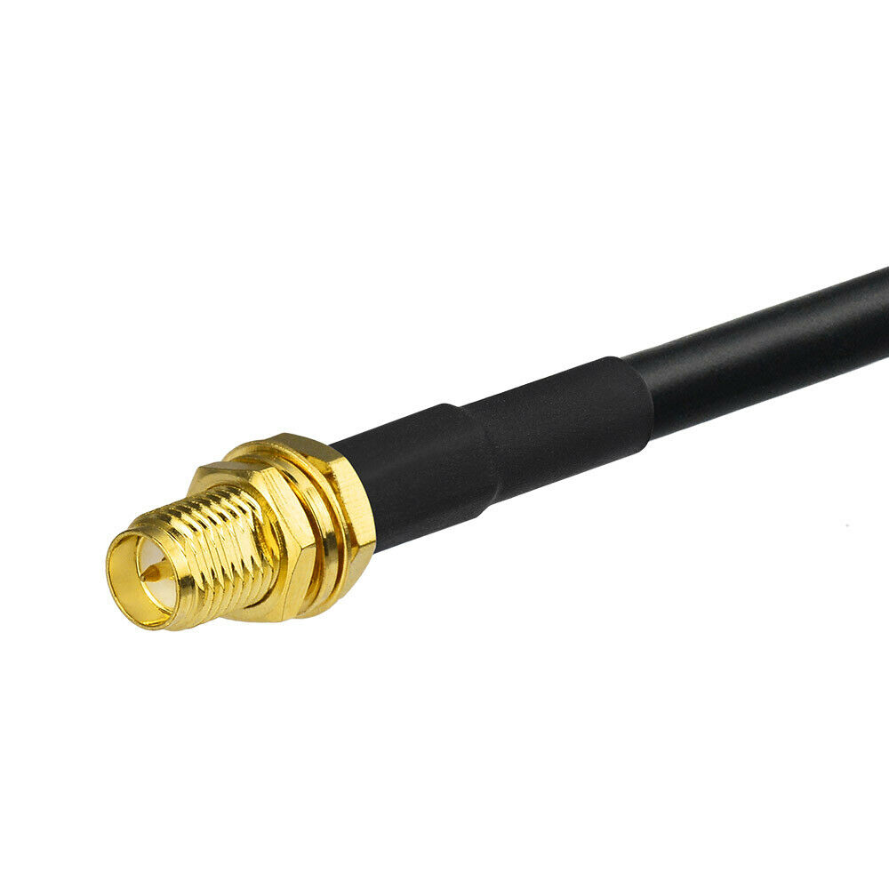 Low Loss RP-SMA Female to Male WiFi Booster Antenna Adapter Cable 1m 3.2 feet - Fresh Stock Dated December 2025