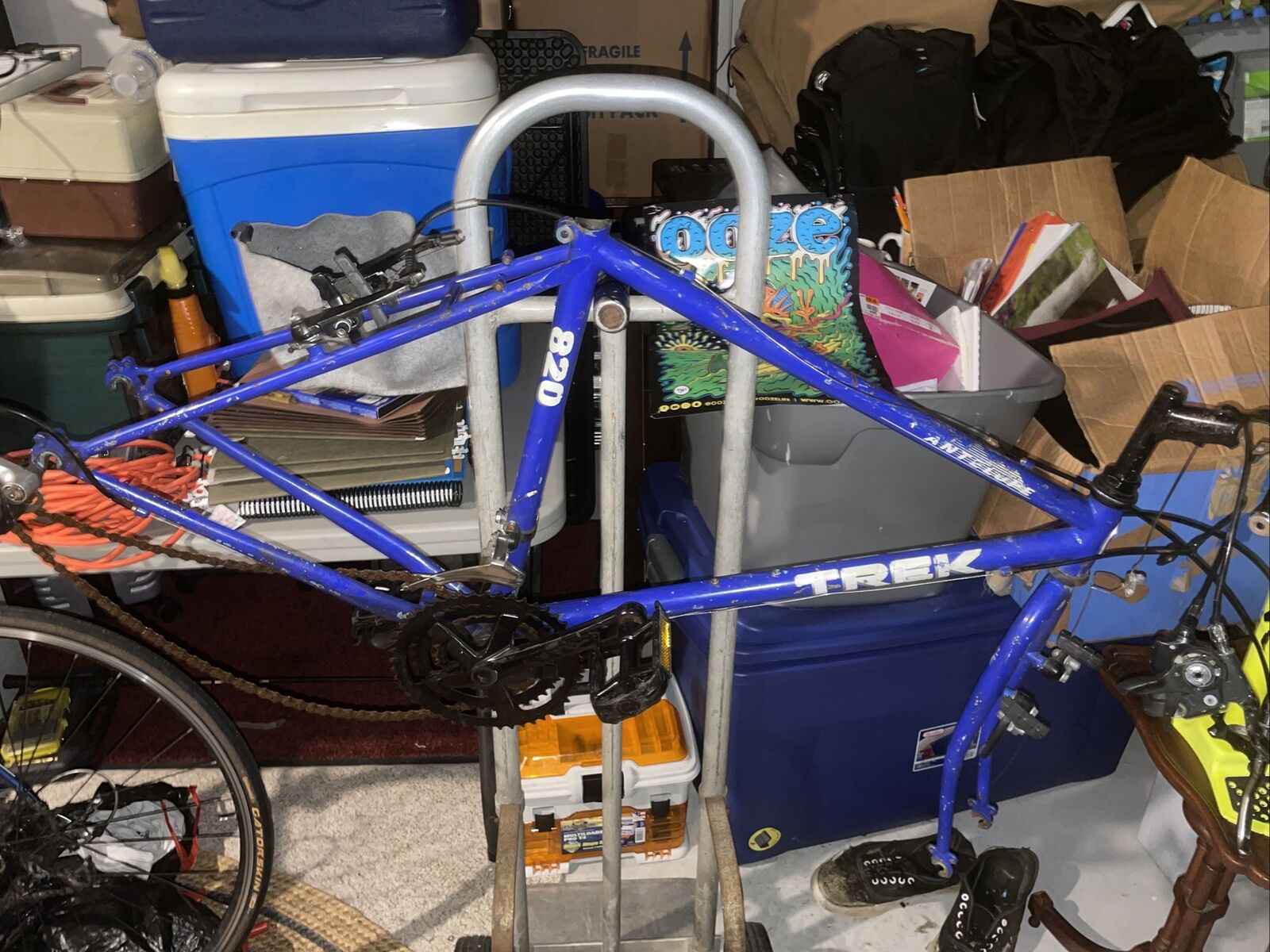 90’s Vintage TREK Antelope 820 Steel Gravel Project 18