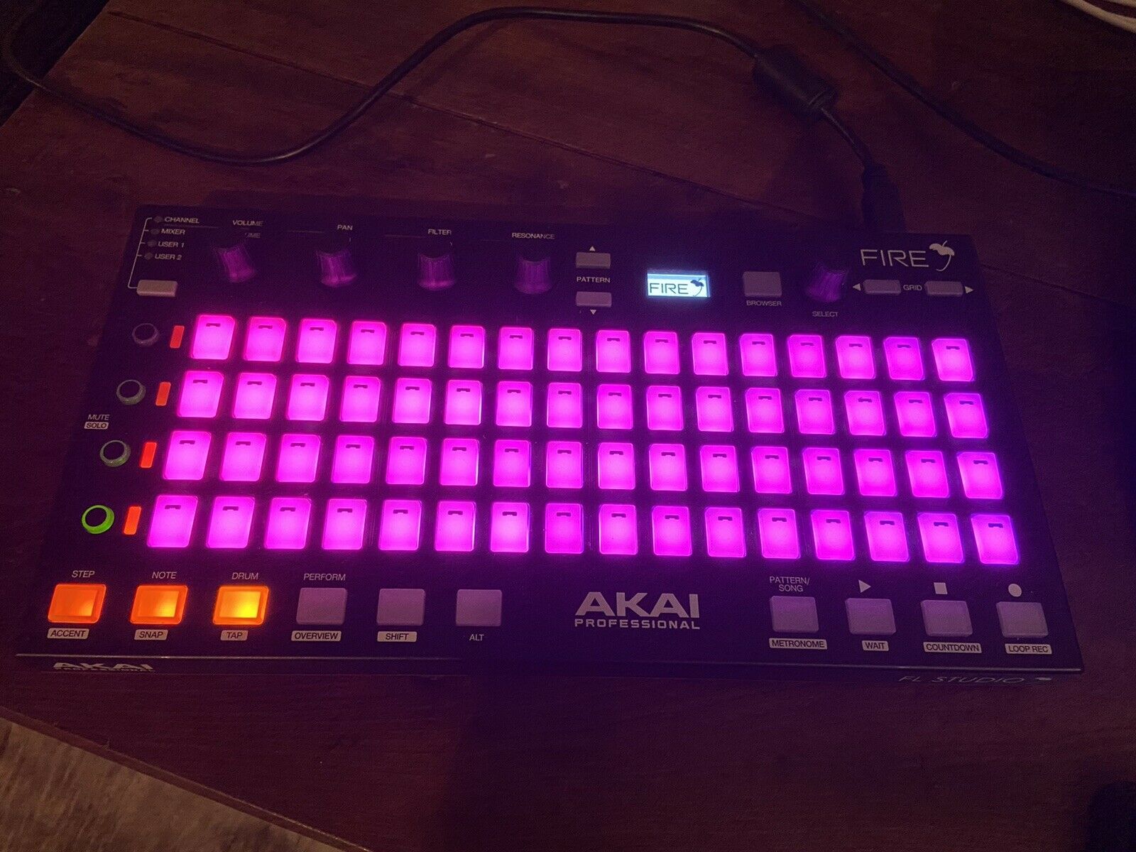 Akai Professional Fire USB Midi Pad Controller - Fresh Stock Dated December 2025