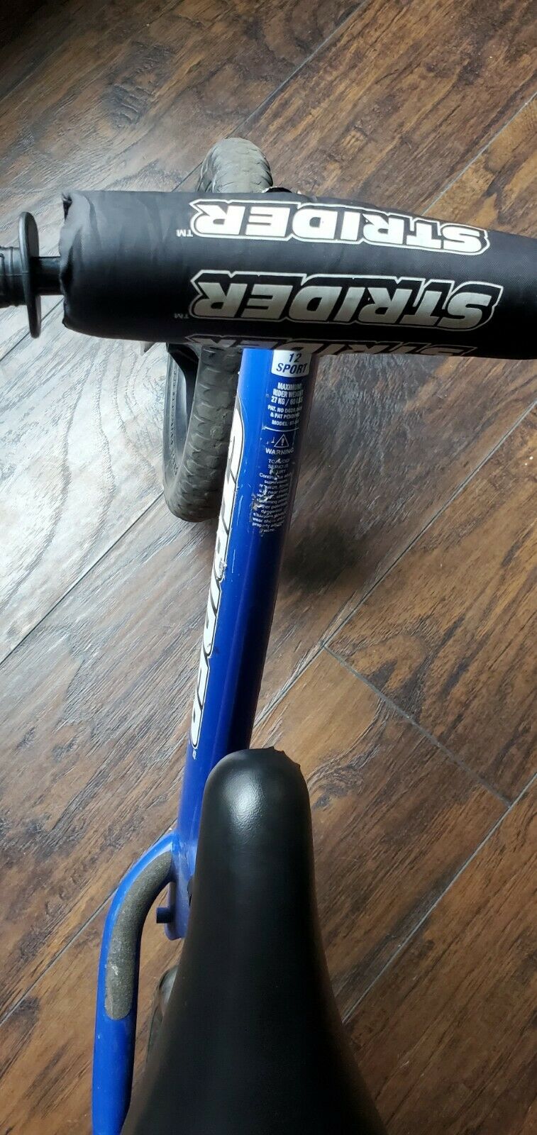 Strider Balance Bike Blue Fast Free Shipping - Fresh Stock Dated January 2026