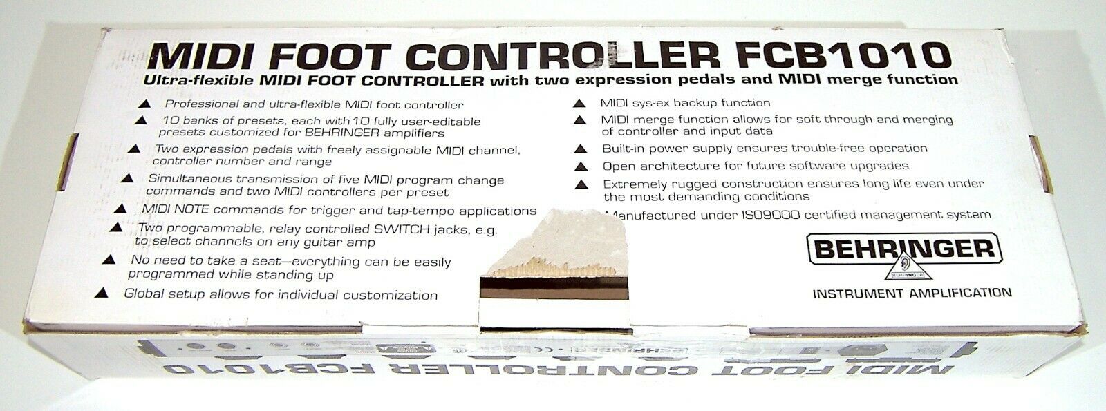 🔥【NEW in BOX】Behringer FCB1010 Ultra-Flexible MIDI Foot Controller💥GUARANTY - Fresh Stock Dated December 2025