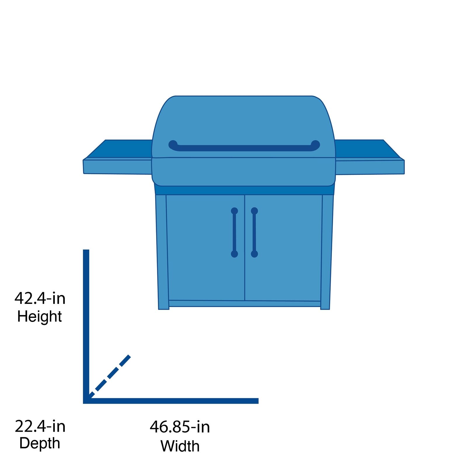 Gas Grill Liquid Propane Black and Silver/Porcelain and Stainless Steel 3-Burner - Fresh Stock Dated February 2026