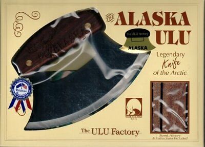 Ulu Factory Alaskan Ulu, Legendary Knife of the Arctic Made USA - Fresh Stock Dated January 2026