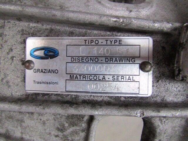 Lamborghini Gallardo, Transmission, E-Gear, AWD, Used, P/N 086300045E - Fresh Stock Dated December 2025