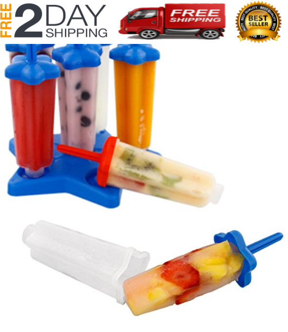 Moldes De Silicona Para Helados Paletas Hacer Helado Molde Maquina Reutilizable - Fresh Stock Dated January 2026