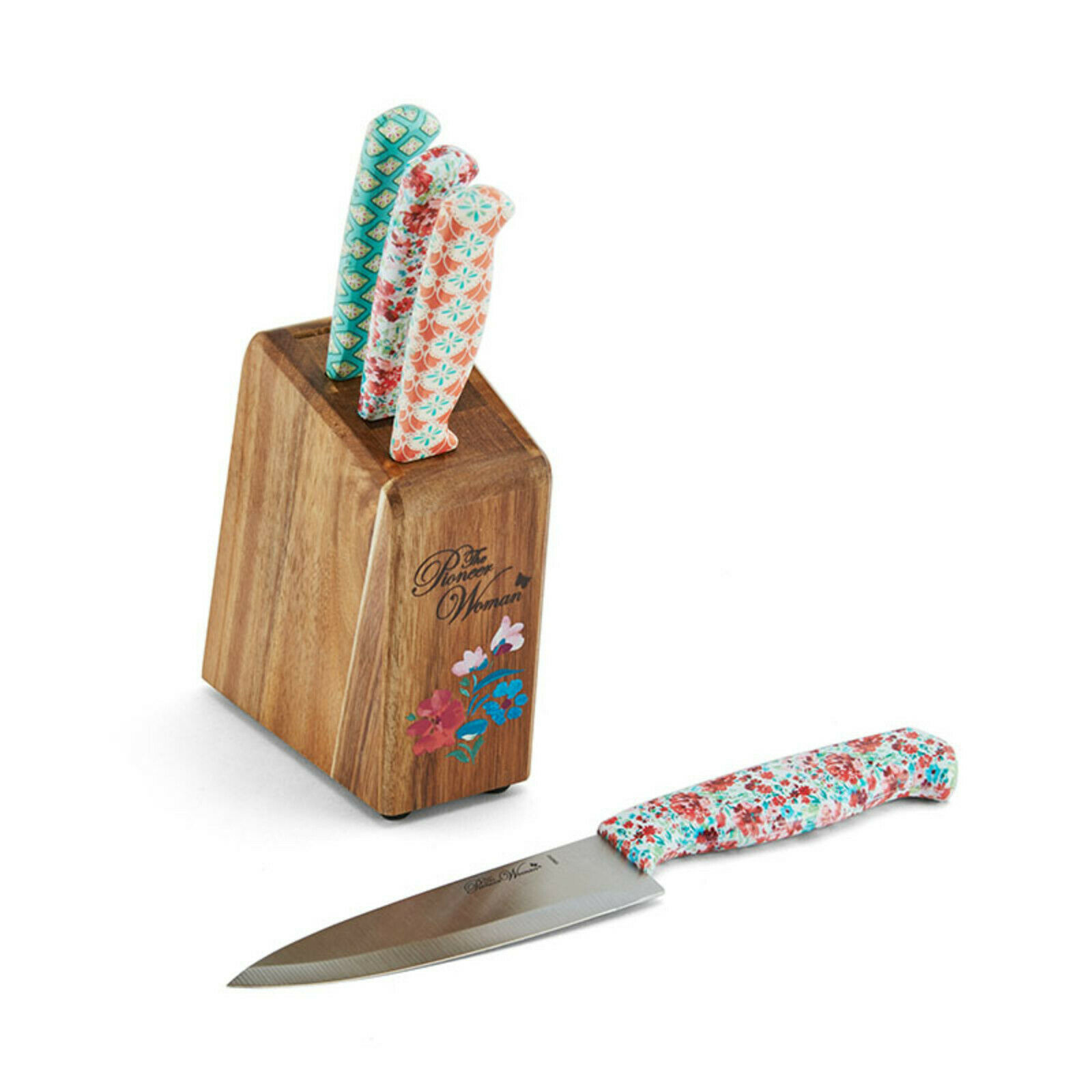 The Pioneer Woman 5-piece Cutlery Prep Set in Mazie - Fresh Stock Dated January 2026