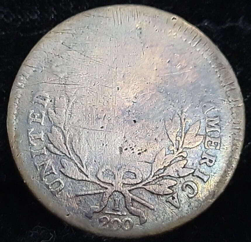Gorgeous 1795 Half Cent C-6a No Pole Plain Edge | Old US Type Coin | READ | 1/2C - Fresh Stock Dated December 2025