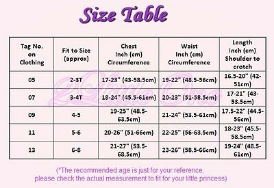 Ballet Tutu Girl Dance Costume Pageant Fairy Dress Up W Arm Mitts Black 2T-8 034 - Fresh Stock Dated December 2025