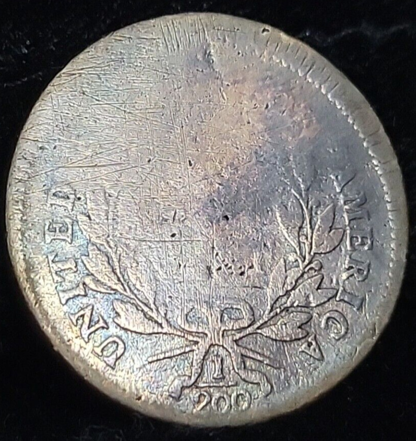 Gorgeous 1795 Half Cent C-6a No Pole Plain Edge | Old US Type Coin | READ | 1/2C - Fresh Stock Dated December 2025