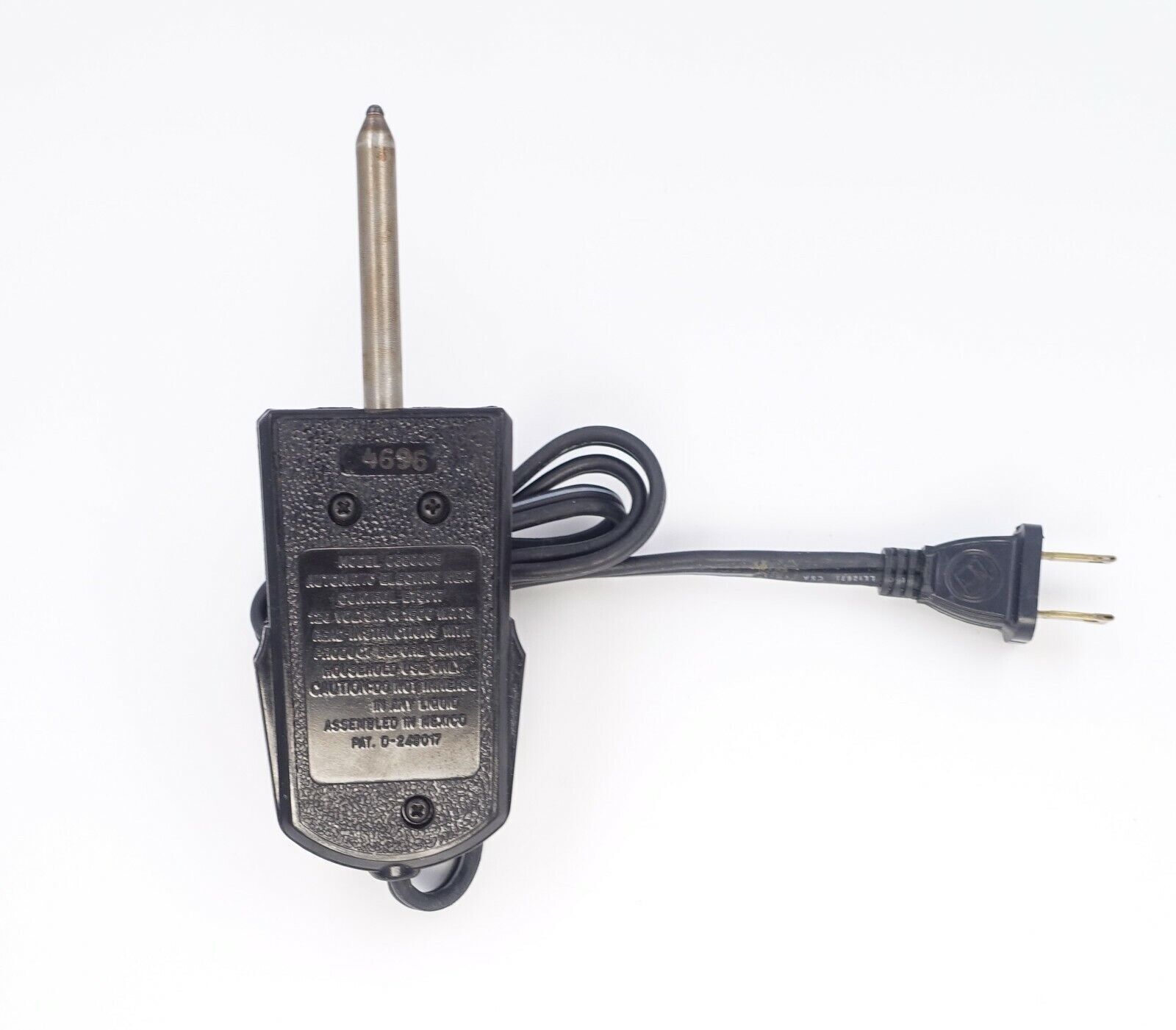 Presto E73717, 0690003 Electric Heat Probe Temperature Power Plug for Skillet - Fresh Stock Dated February 2026