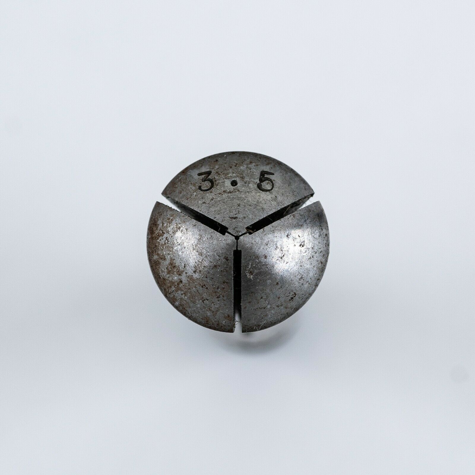 Vintage Starrett 8 mm Lathe Collet #3.5 out of an Estate! - Fresh Stock Dated December 2025