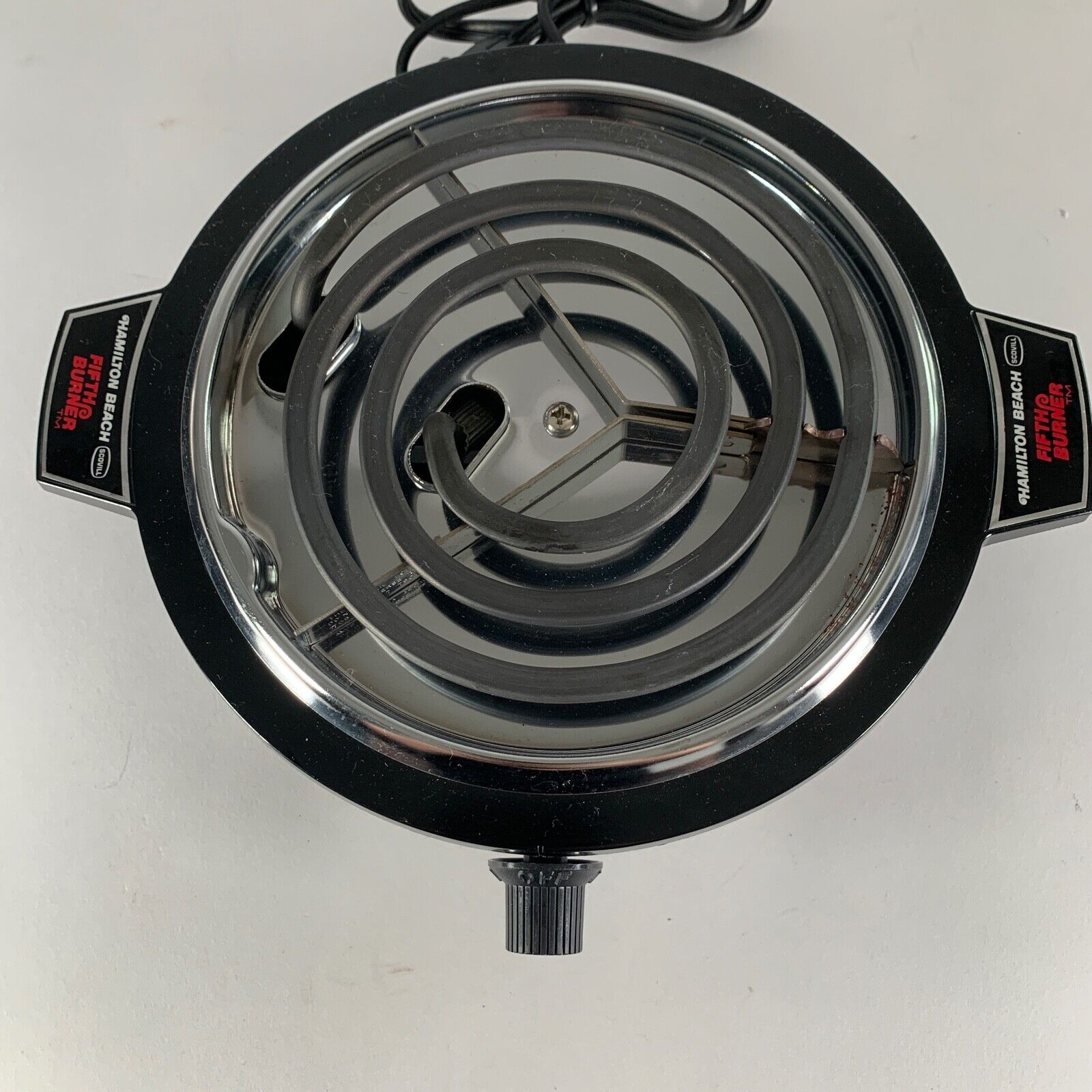 Vintage Hamilton Beach Fifth Burner Portable Hot Plate Model 812-2 USA 750 Watts - Fresh Stock Dated February 2026