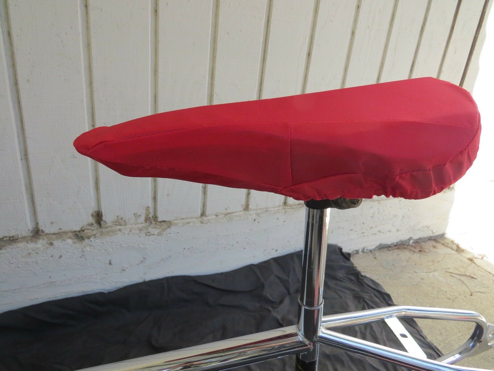 FLITE SCOTTS 1980S SEAT PAD RED COVER BMX CRUISER FREESTYLE RACING VINTAGE NOS - Fresh Stock Dated December 2025