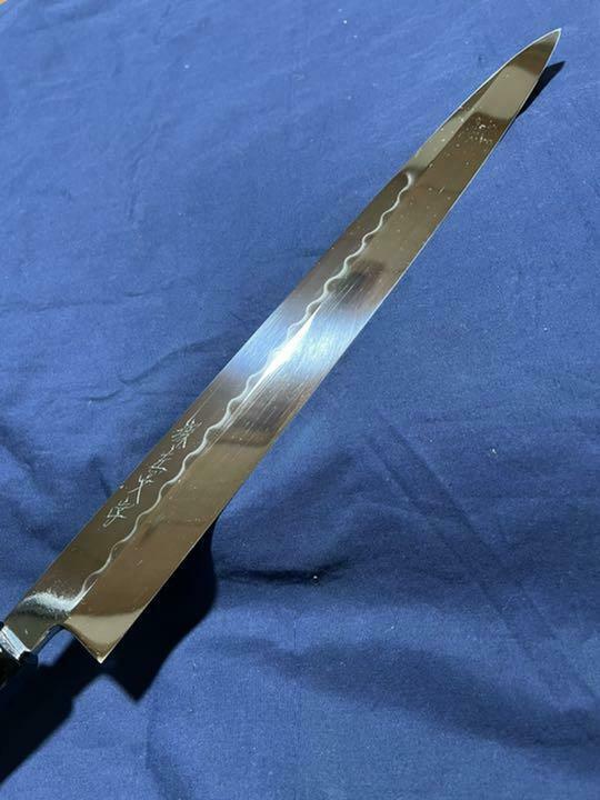 Honyaki Yanagi blade Shaku 1 33 cm Ebony pattern Sword sword forging and quenc - Fresh Stock Dated January 2026