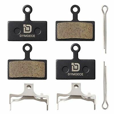 2 Pairs Bike Disc Brake Pads Compatible with Shimano Deore Resin Organic Pads - Fresh Stock Dated December 2025