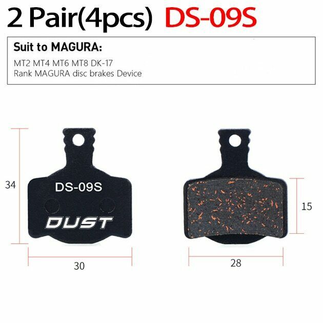 2 Pair (4pcs) MTB Bicycle Hydraulic Disc Ceramics Brake Pads For b01s SHIMANO - Fresh Stock Dated December 2025