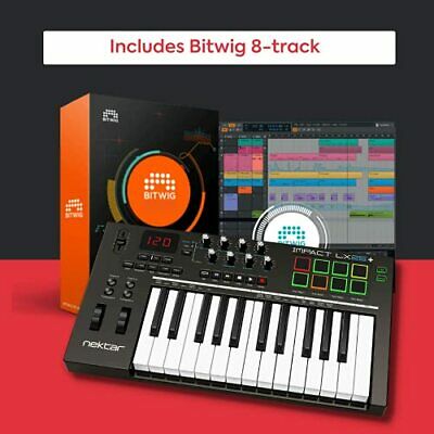 Nektar 25-Key Midi Controller IMPACT LX25+ - Fresh Stock Dated December 2025