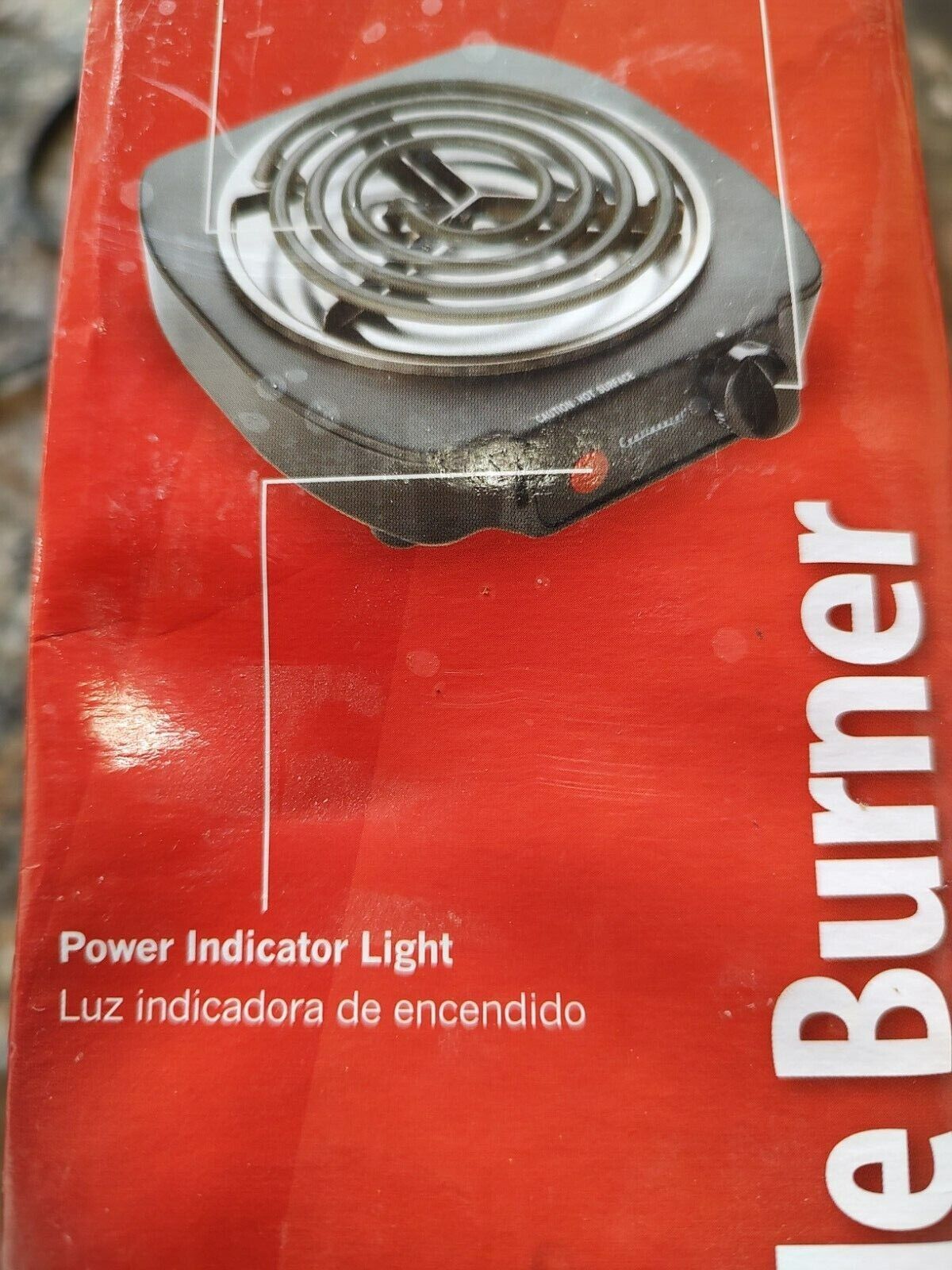 New Continental Electric 1100 watt single burner hot plate - Fresh Stock Dated February 2026