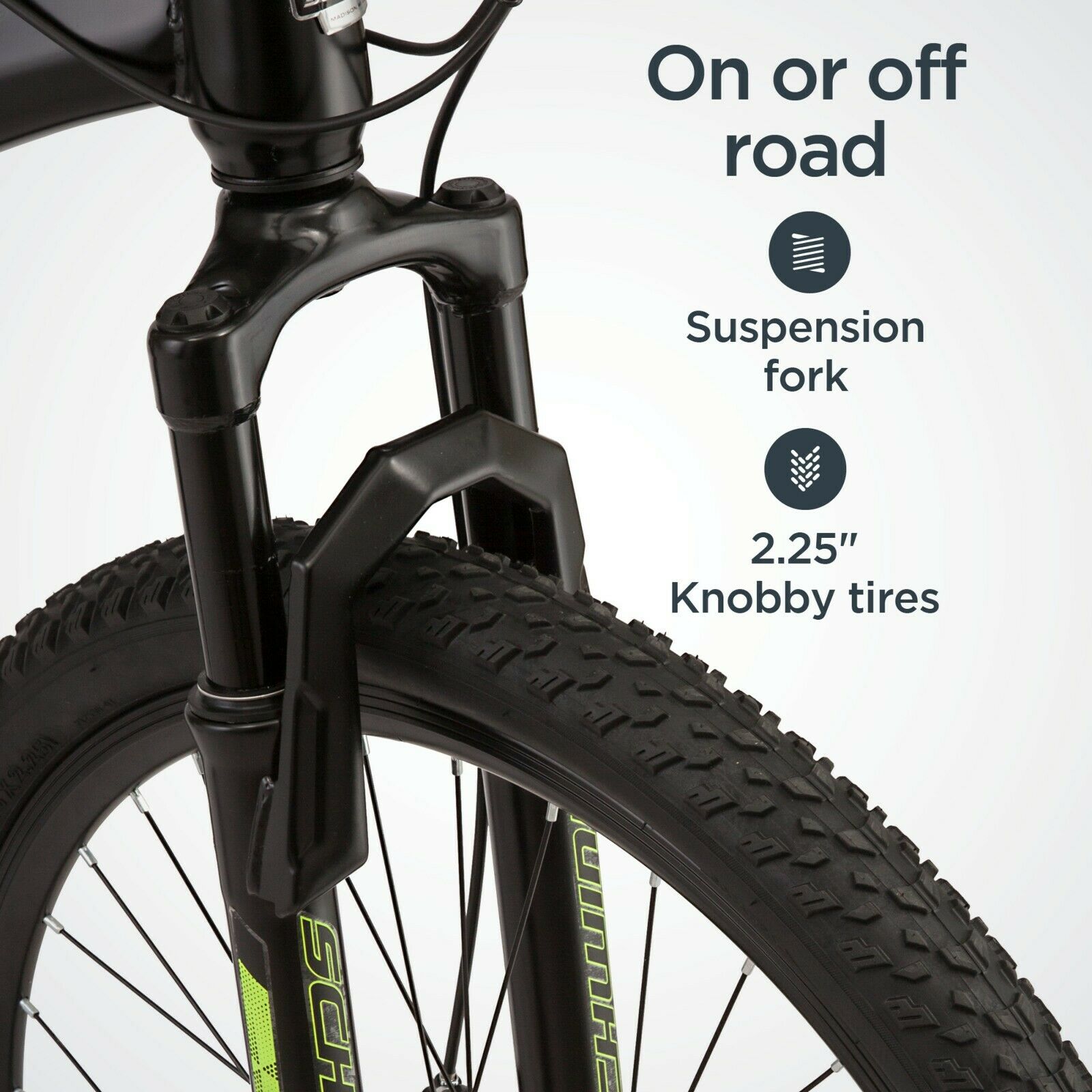 Schwinn Sidewinder Mountain Bike, 26-inch wheels, 21 speeds, black, mens style.N - Fresh Stock Dated December 2025