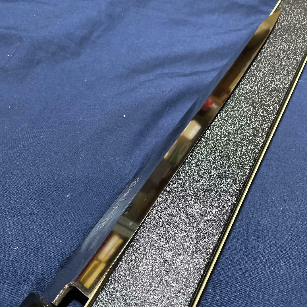 Honyaki Yanagi blade Shaku 1 33 cm Ebony pattern Sword sword forging and quenc - Fresh Stock Dated January 2026