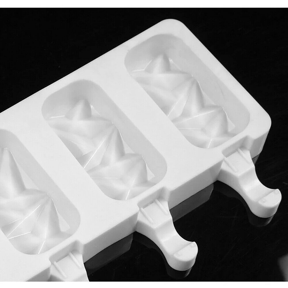 Silicone Frozen Ice Cream Mold Juice Popsicle Maker Ice Lolly Pop Mould DIY ~ - Fresh Stock Dated January 2026