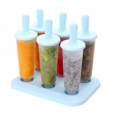 Popsicle Molds 3 Sets Ice Pop Molds Ice Pop Maker with Funnel and Brush, 3 - Fresh Stock Dated February 2026