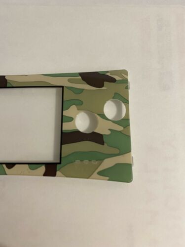 Used OEM Nintendo Camo Faceplate for Gameboy Micro- Used, scratching on screen - Fresh Stock Dated December 2025