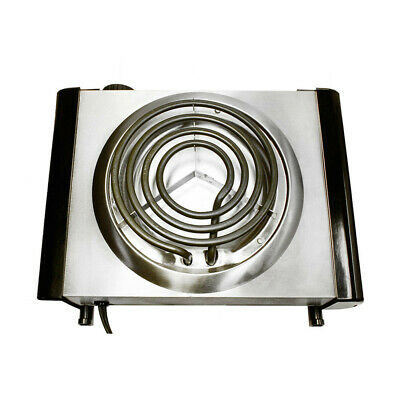 120V Portable Electric Single Burner Camper Camping Stove Cooker 120V 1000W - Fresh Stock Dated January 2026