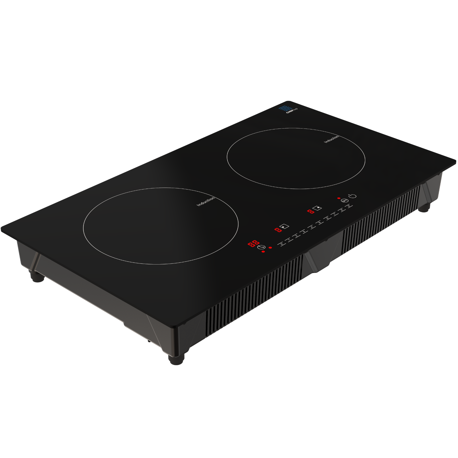 Cheftop Induction 2 Burner Cooktop 1800W Digital 2 Burner Electric Cooktop - Fresh Stock Dated February 2026