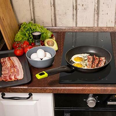 Electric Ceramic Cooktop, 2 Rings Radiant Stove Countertop Burners 12 inch - Fresh Stock Dated February 2026