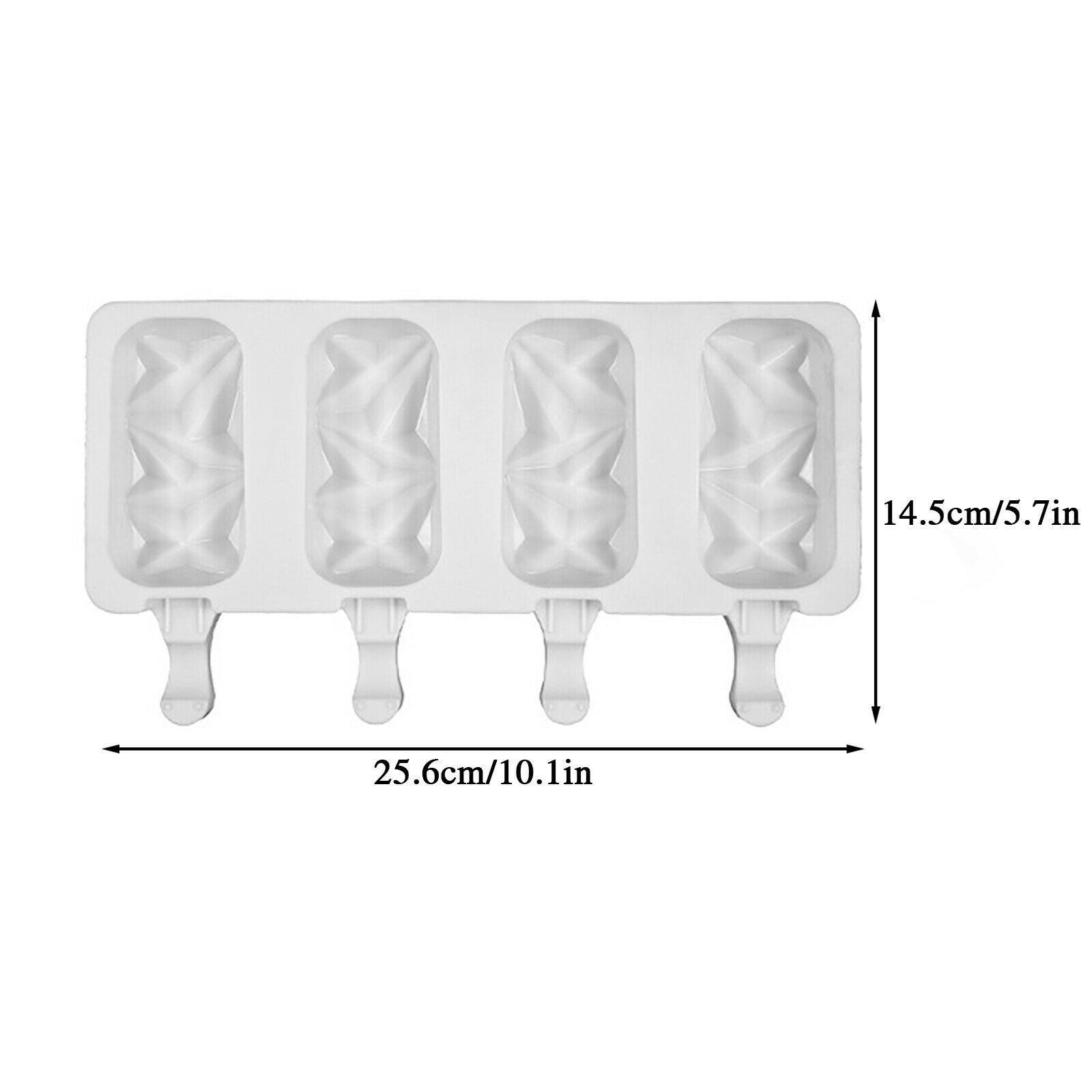 Silicone Frozen Ice Cream Mold Juice Popsicle Maker Ice Lolly Pop Mould DIY ~ - Fresh Stock Dated January 2026