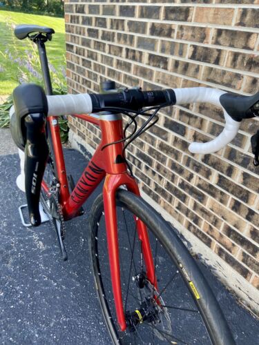 Canyon Endurace CF SL 7.0 Small Shimano 105 Mavic Hellfire Red 2019 - Fresh Stock Dated December 2025