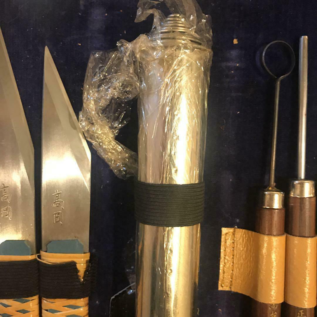 Masakichi Naodai Cooking work sword set Decorative work tools - Fresh Stock Dated January 2026