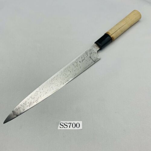 <Sharpened> Japanese Chef's Kitchen Knife 堺直助 Sashimi  195/340 From Japan SS700 - Fresh Stock Dated January 2026