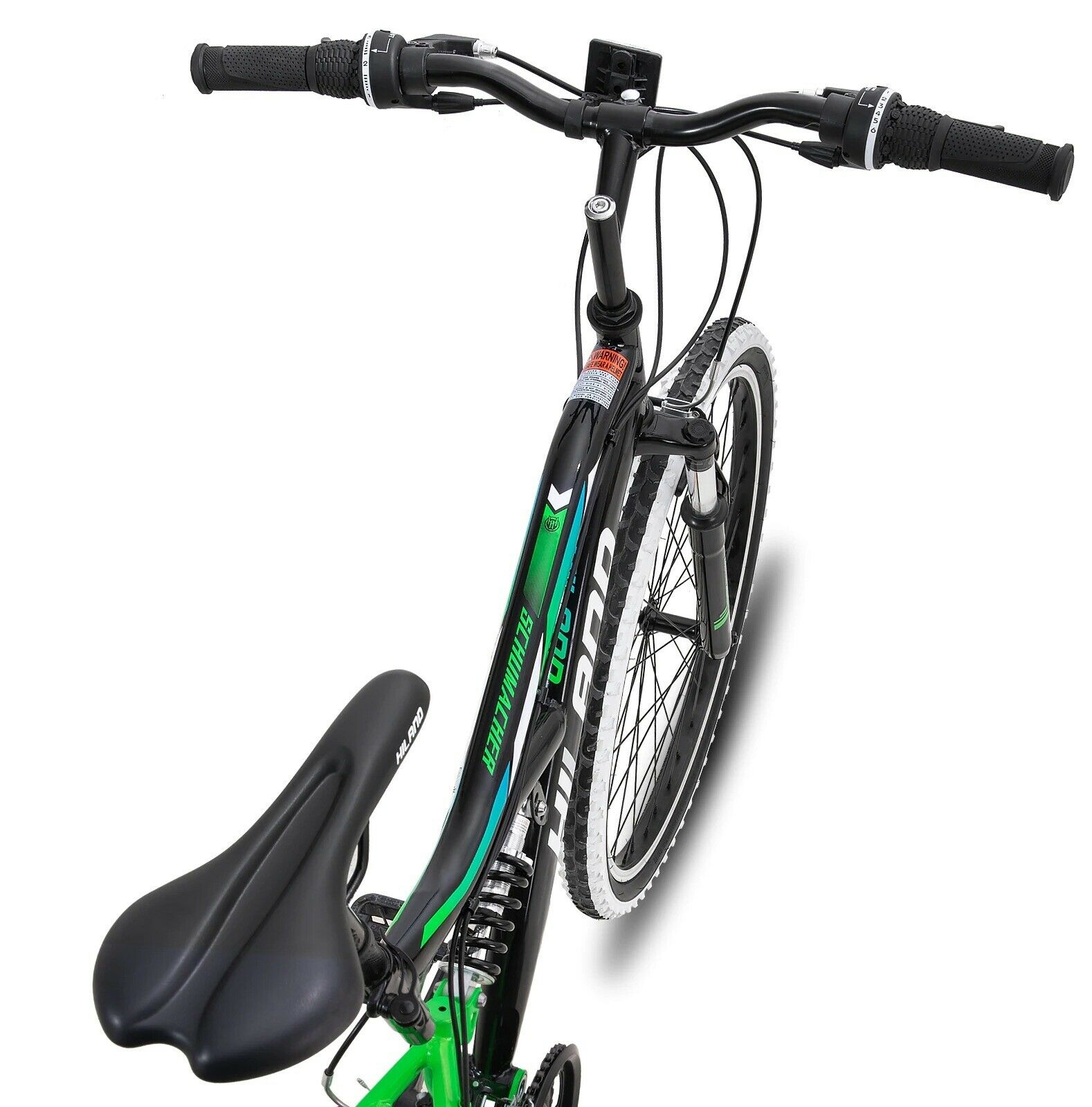 Hiland 26-inch Wheel Bikes 18 Speed Bicycle Front Rear V-Brake MTB Bike Bicycle - Fresh Stock Dated January 2026