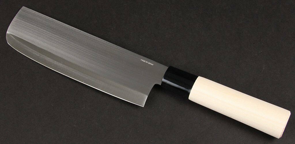 JAPANESE NAKIRI SUSHI SASHIMI CHEF KNIFE S-1549 - Fresh Stock Dated January 2026