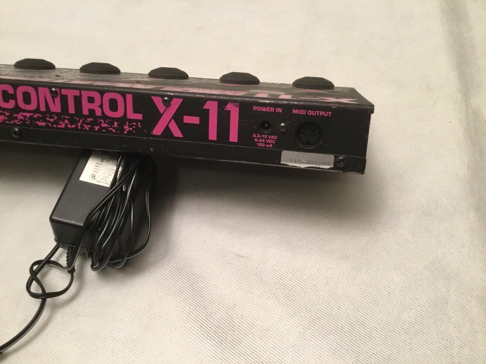 ART X-11 MIDI Mastercontrol MIDI Foot Controller W / Power Supply GC! - Fresh Stock Dated December 2025