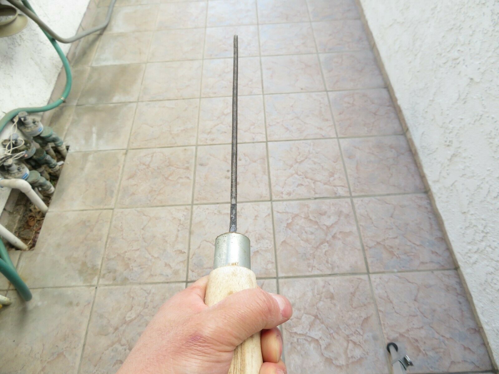 Crude - Premium Heavy Duty Cleaver Meat Chopping Knife, 9 inch, Carbon Steel - Fresh Stock Dated January 2026